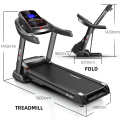 Gym equipment light commercial treadmill 4HP AC motor treadmill